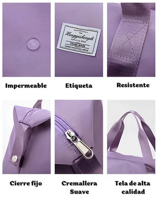 🎒3 en 1 BOLSA DE VIAJE PLEGABLE Y EXPANDIBLE