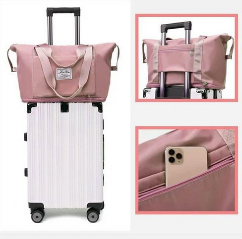 🎒3 en 1 BOLSA DE VIAJE PLEGABLE Y EXPANDIBLE