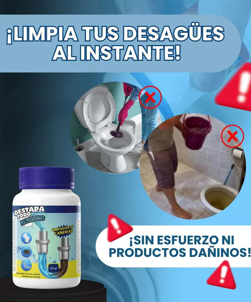 2x1 LIMPIADOR TUBERIA WILD TORNADO