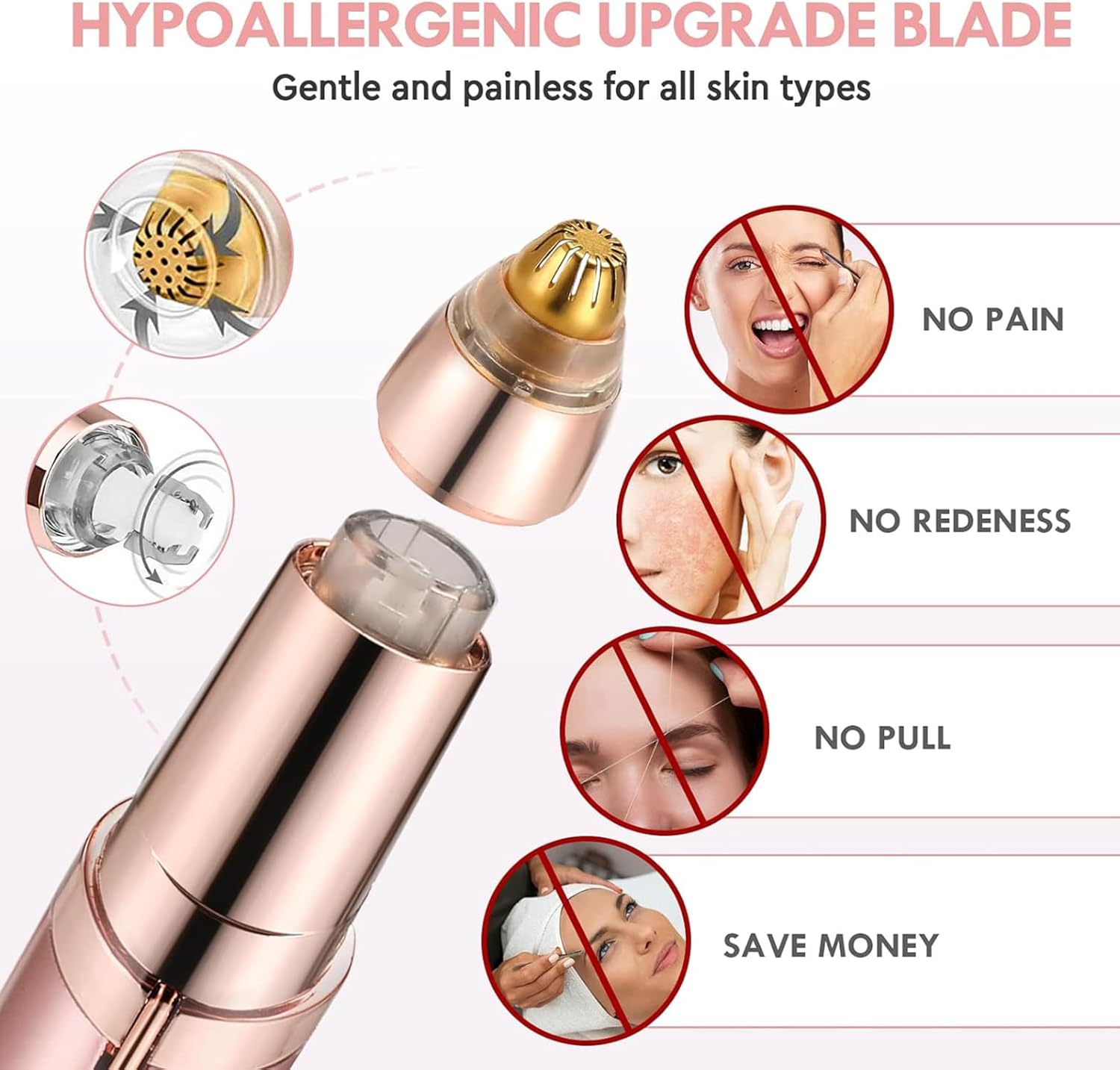 Depiladora FACIAL y CEJA
