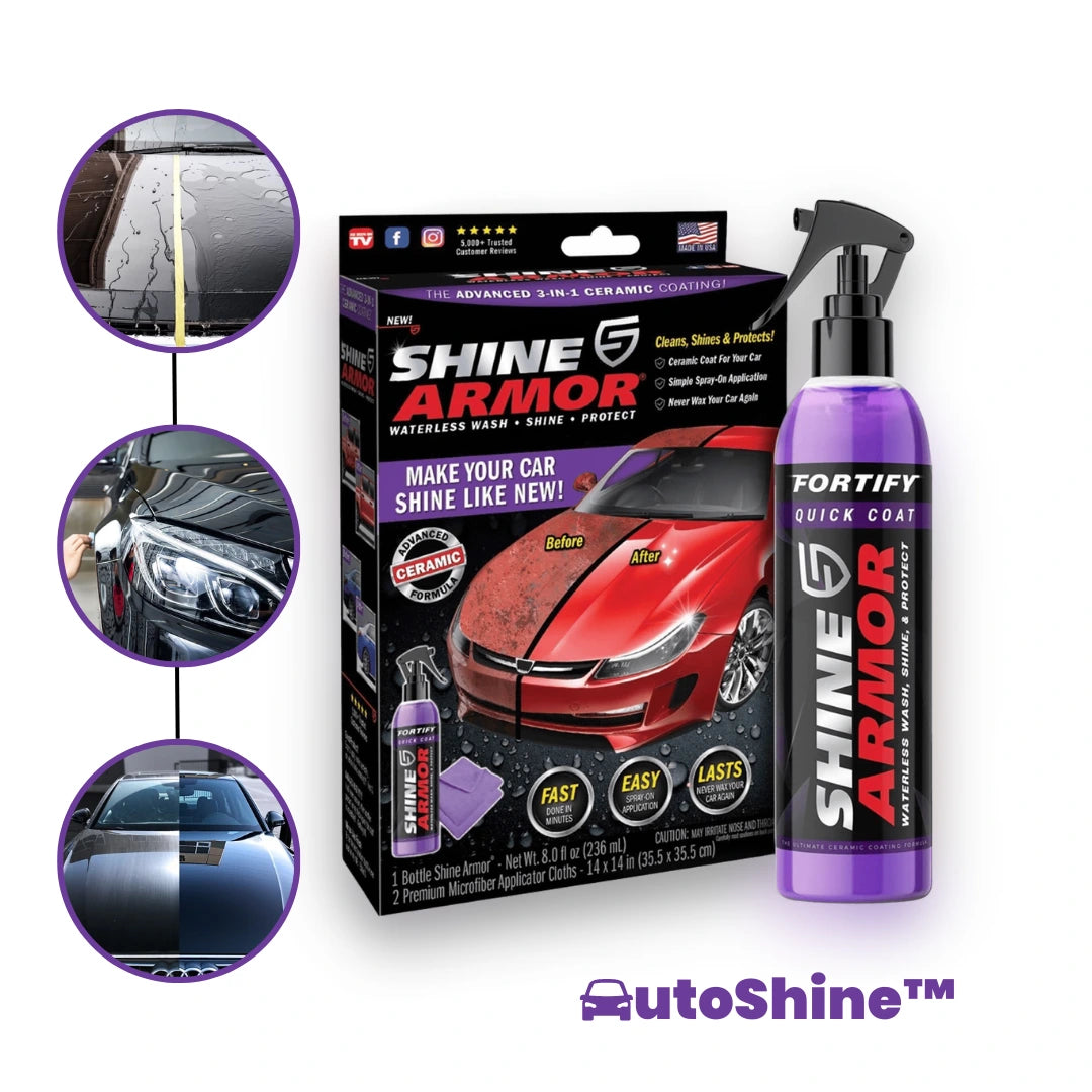 2x1 AutoShine™ - Spray Premium Cerámico CERA RESTAURADORA