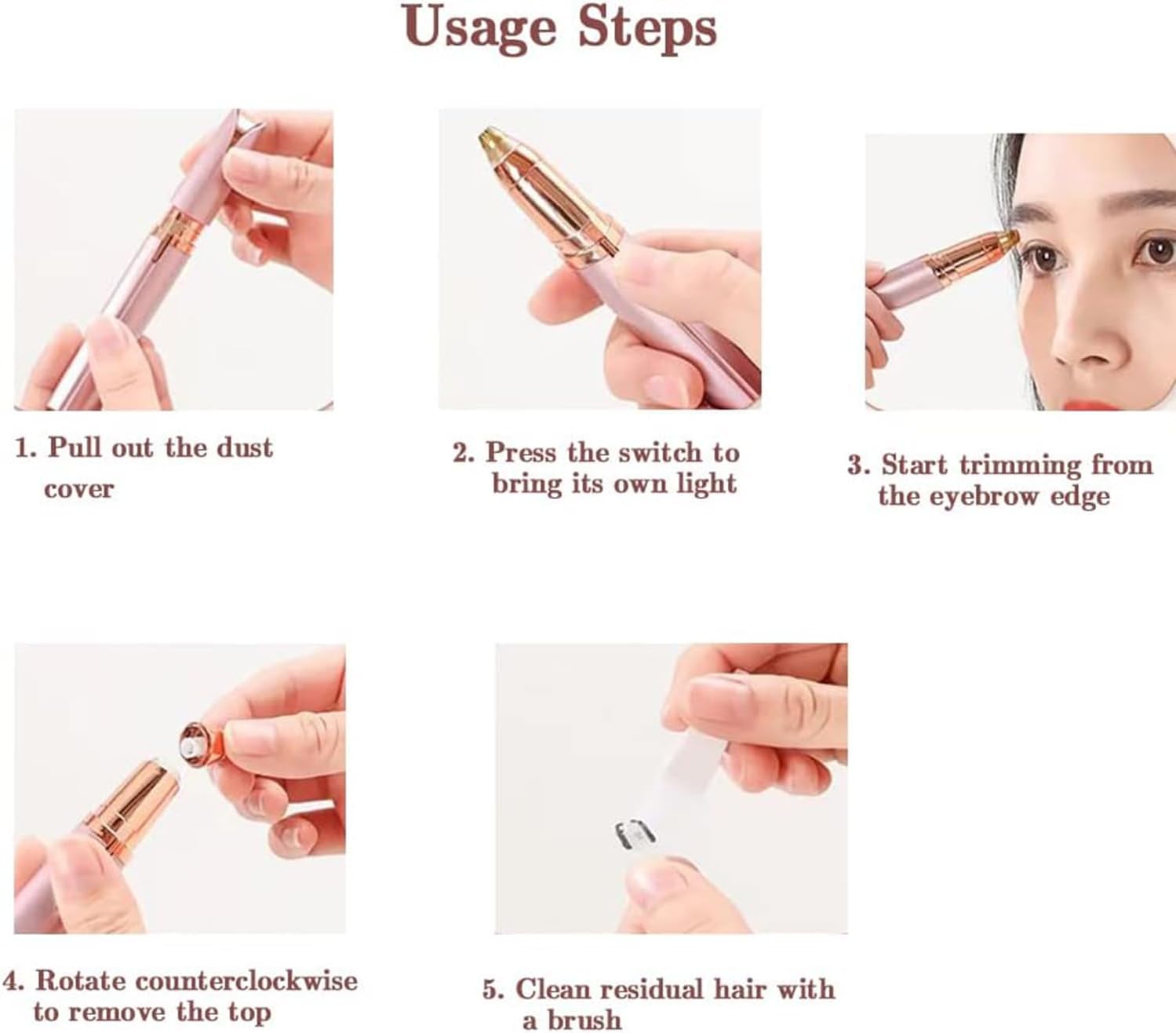 Depiladora FACIAL y CEJA