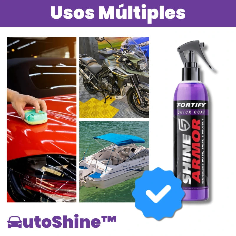 2x1 AutoShine™ - Spray Premium Cerámico CERA RESTAURADORA